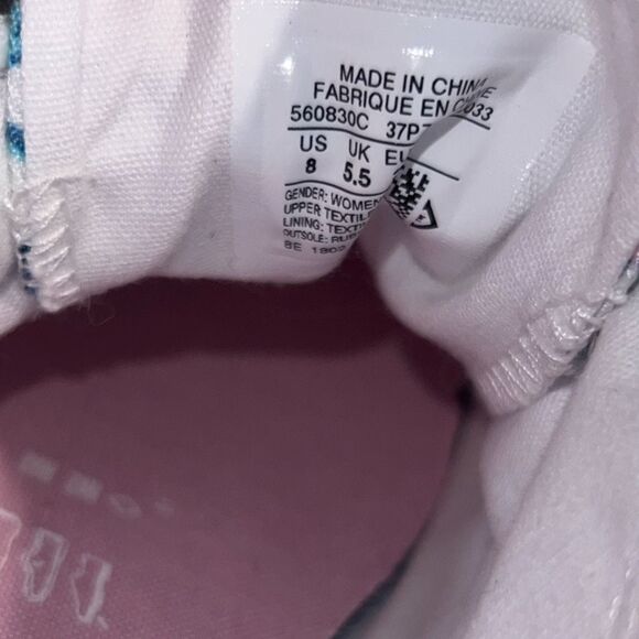 2018 Women’s Converse Jack Purcell Floral Print Canvas Sneakers Size 8 - Picture 4 of 7